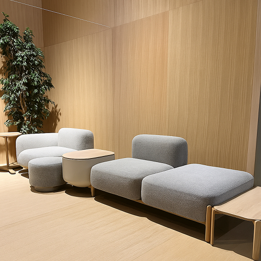 Waiting Area Modular Sofas From Bangalore WAMS-4