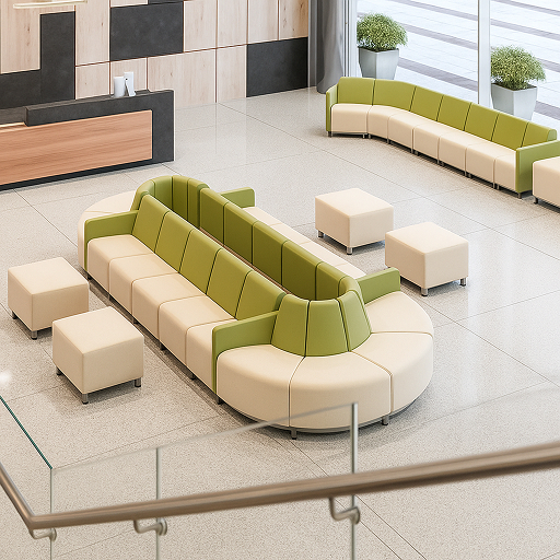 Waiting Area Modular Sofas From Bangalore WAMS-5